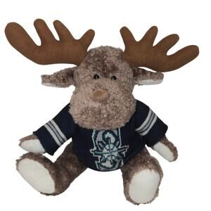 Roxbury Plush Seattle Mariners Moose Sweater Major League Baseball MLB 4.0 11"